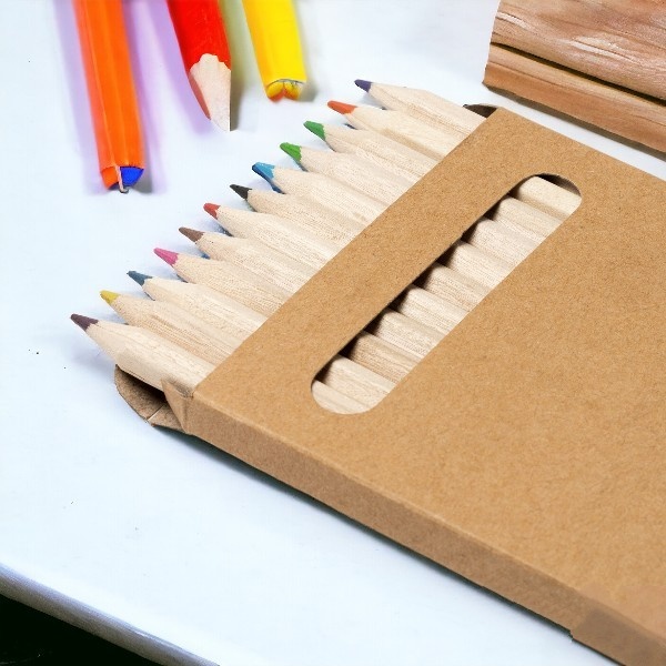 Набор KOEL из 12 карандашей, бежевый/ Набор из карандашей 12 цветов